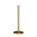 Montour Line Stanchion Post and Rope Pol.Brass Post Flat Top C-PB-FL